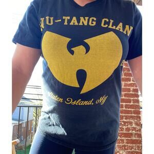 Wu Tang Clan Staten Island NY Band T Shirt sz L 2012 Gildan
